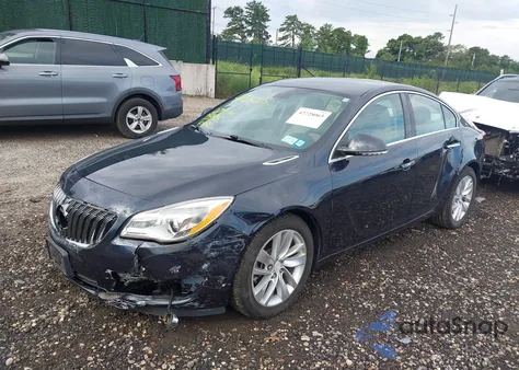 2014 Buick Regal Turbo/E-Assist Premium I из США, поврежденный, VIN 2G4GN5EX1E9256921